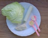 ベジ♪サラダチキンとキャベツのスープ作り方1写真
