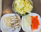 野菜たっぷり鮭のちゃんちゃん焼き作り方1写真