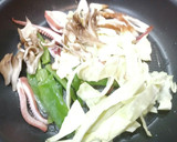 超簡単！さっぱり塩ダレ イカ焼きそば！作り方3写真