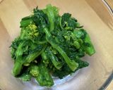 菜の花わさびあえ和え作り方2写真