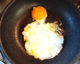 目玉焼きに青唐辛子入り魚醤醤油作り方3写真