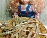 リカちゃん♡【野草】つくし卵とじ【春】作り方4写真