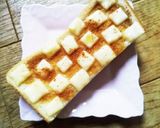 シナモン香るチョコシロップチーズトースト作り方11写真
