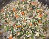 水切り不要！卵入りのヘルシー炒り豆腐作り方6写真