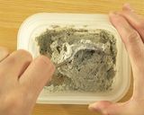 ［糖質制限］簡単！豆腐の黒ごまアイス作り方5写真