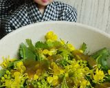 リカちゃん♡菜の花サラダ*特製かぼすドレ作り方15写真