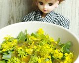 リカちゃん♡菜の花サラダ*特製かぼすドレ作り方19写真