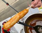 比内地鶏きりたんぽ鍋とみそ付けタンポ作り方10写真