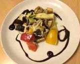 野菜オープン焼きグリーンソースかけ作り方4写真