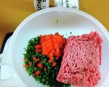 味付は塩コショウのみ餃子＊母の味！作り方4写真