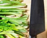 お味噌ほっこり小松菜とカニカマの和え物作り方3写真