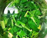 お味噌ほっこり小松菜とカニカマの和え物作り方4写真