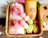 可愛いお弁当お花見春弁当3色団子作り方6写真