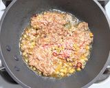 惣菜の餃子を合挽き肉のあんかけ仕立てで作り方3写真