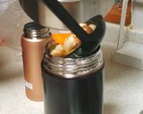 鶏と根菜のオートミール汁作り方4写真