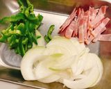 レストランのナポリタン作り方1写真
