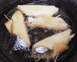 食パンとヨーグルトで簡単カンノーリ風☆作り方3写真