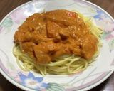 モッツァレラチーズのトマトクリームパスタ作り方9写真