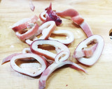 超簡単！イカと小松菜のバター醤油炒め！！作り方2写真