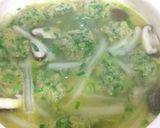 残った餃子の具で団子スープ(#^.^#)作り方4写真