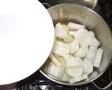 鮭と大根のバター風味煮物♪簡単漢方薬膳作り方4写真