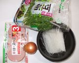 はるさめ豆苗サラダ♪簡単皮膚病に漢方薬膳作り方1写真