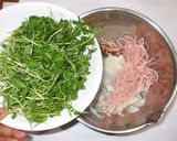 はるさめ豆苗サラダ♪簡単皮膚病に漢方薬膳作り方8写真