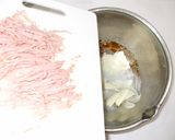 はるさめ豆苗サラダ♪簡単皮膚病に漢方薬膳作り方7写真