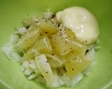 簡単！レーズン檸檬サラダ作り方3写真