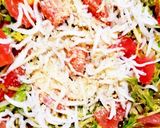 切って混ぜてかけるだけ簡単サラダ作り方3写真