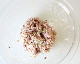 ヘルシーに【肉詰め厚揚げの卵あんかけ】作り方2写真