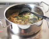 ヘルシーに【肉詰め厚揚げの卵あんかけ】作り方6写真
