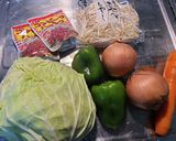 野菜嫌いのための野菜炒め✨(沖縄版)作り方1写真