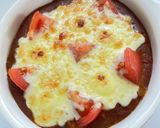 トマトの焼きカレードリア作り方8写真
