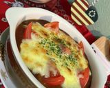 トマトの焼きカレードリア作り方10写真