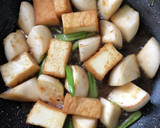 とろんと香ばしい☆蕪と厚揚げの炒め煮作り方7写真
