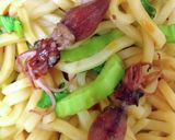 レンチン焼きうどん風作り方4写真