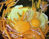 にんじんしりしり　ベーコン入り作り方3写真