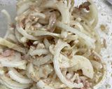 新玉ねぎと水菜　ツナサラダ作り方4写真