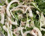 新玉ねぎと水菜　ツナサラダ作り方5写真