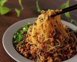 ねぎたっぷり！台湾まぜそば風ビーフン作り方9写真