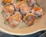 鶏もも肉のみぞれ煮作り方2写真