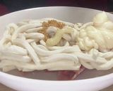 ひと皿で完結！簡単カルボうどん作り方2写真