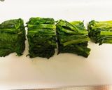 すりゴマたっぷり♡麺つゆで春菊のゴマ和え作り方1写真