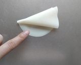 餃子の皮で簡単カンノーリ風スイーツ。作り方4写真