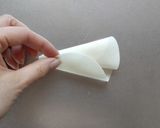 餃子の皮で簡単カンノーリ風スイーツ。作り方5写真