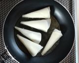 餃子の皮で簡単カンノーリ風スイーツ。作り方8写真