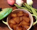 餃子の皮で*りんごパイ風作り方2写真