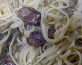 オイスターソースの牡蠣昆布パスタ作り方13写真