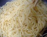 オイスターソースの牡蠣昆布パスタ作り方10写真